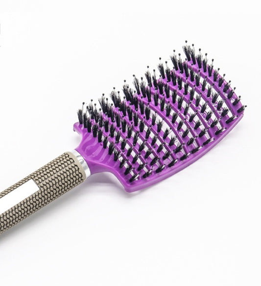 Hairbrush Anti Klit Brushy Haarborstel Women Detangler Hair Brush Bristle Nylon Scalp Massage Teaser Hair Brush Comb