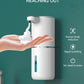 12.85oz Automatic Soap Dispenser with Touchless Sensor - Wall-Mounted, Rechargeable Lithium Battery, USB Charging, Modern Design for Bathroom And Kitchen, Bathroom Soap Dispenser|Modern Soap Dispenser|Touchless Soap Dispenser