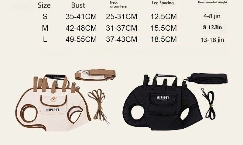 Hands Free Cat Dog Carrier Backpack Portable Breathable Outdoor Pet Bag Crossbody Travel Carrier with Ventilated Pet Space