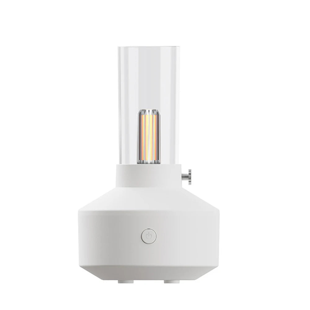 Candlelight Fire Flame Aromatherapy Essential oil Diffuser for Home Room Fragrance Ultrasonic  Air Humidifier USB Aroma Diffuser