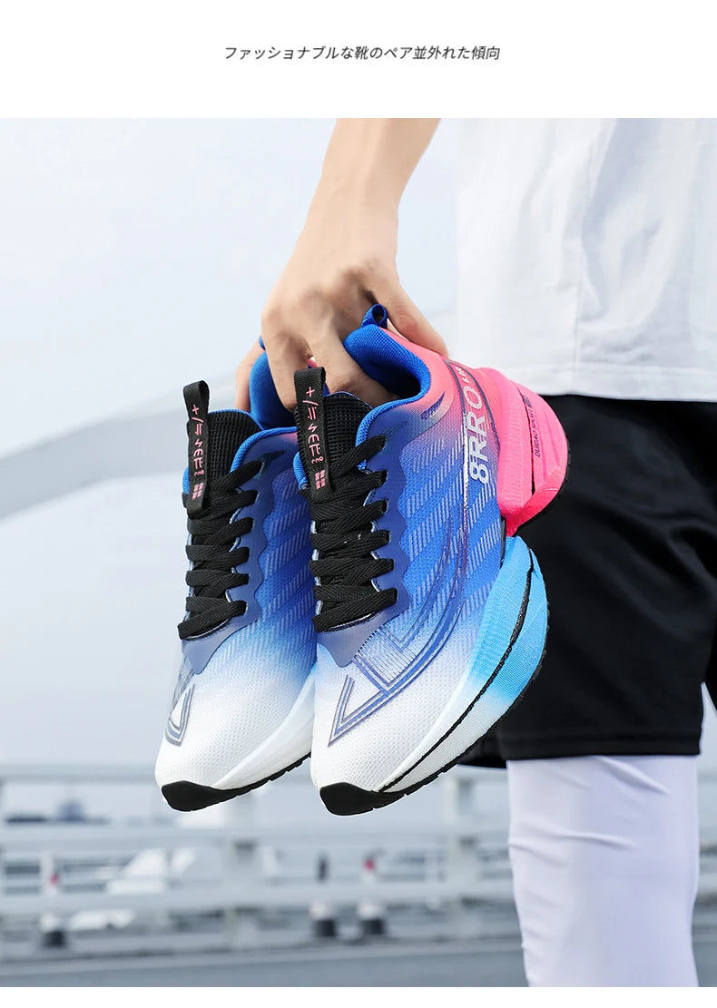 2026 NEW Men Sports Running Shoes Off Marathon Breathable Light Comfortable Women Athletic Sneakers Jogging Tenis Air Cushion
