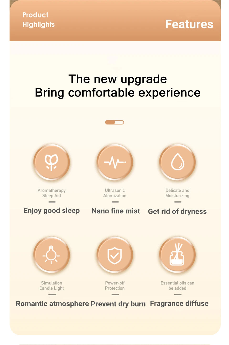 Candlelight Fire Flame Aromatherapy Essential oil Diffuser for Home Room Fragrance Ultrasonic  Air Humidifier USB Aroma Diffuser