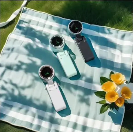 2025 Popular Portable Handheld Turbo Fan, 5 Gear Wind Hand Fan, Handheld Fan, Portable Mini Hand Fans, USB Rechargeable Turbo Fa