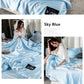 Summer Mulberry Silk Comforter Duvet Insert Luxury Natural Silk Blanket Satin Bedding Quilt Queen Single Double Twin Size Bed