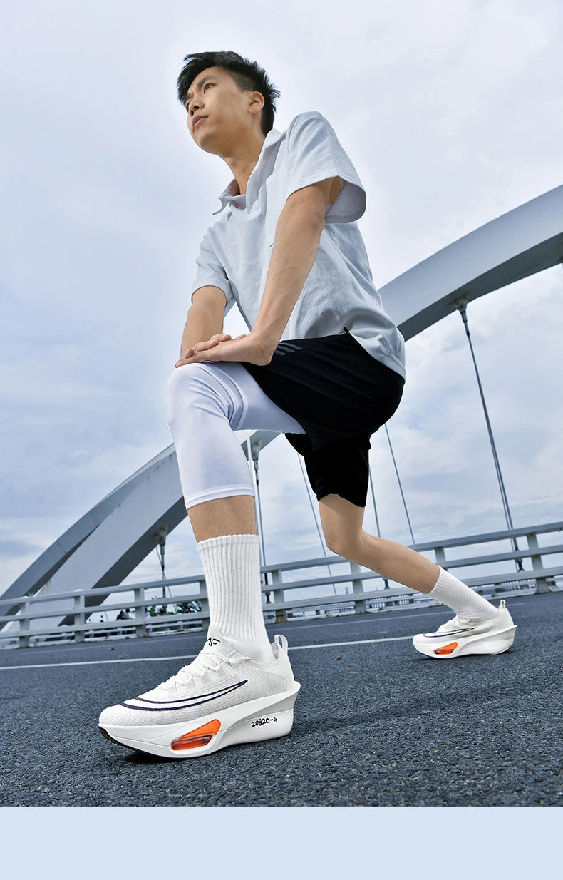 Air cushion Running Shoes Marathon Speciality Men Sports Breathable Lightweight Women's Comfortable Athletic Nonskid Sneakers