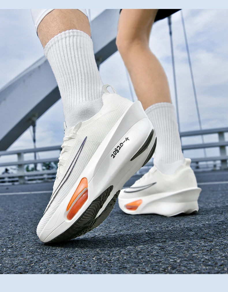 Air cushion Running Shoes Marathon Speciality Men Sports Breathable Lightweight Women's Comfortable Athletic Nonskid Sneakers