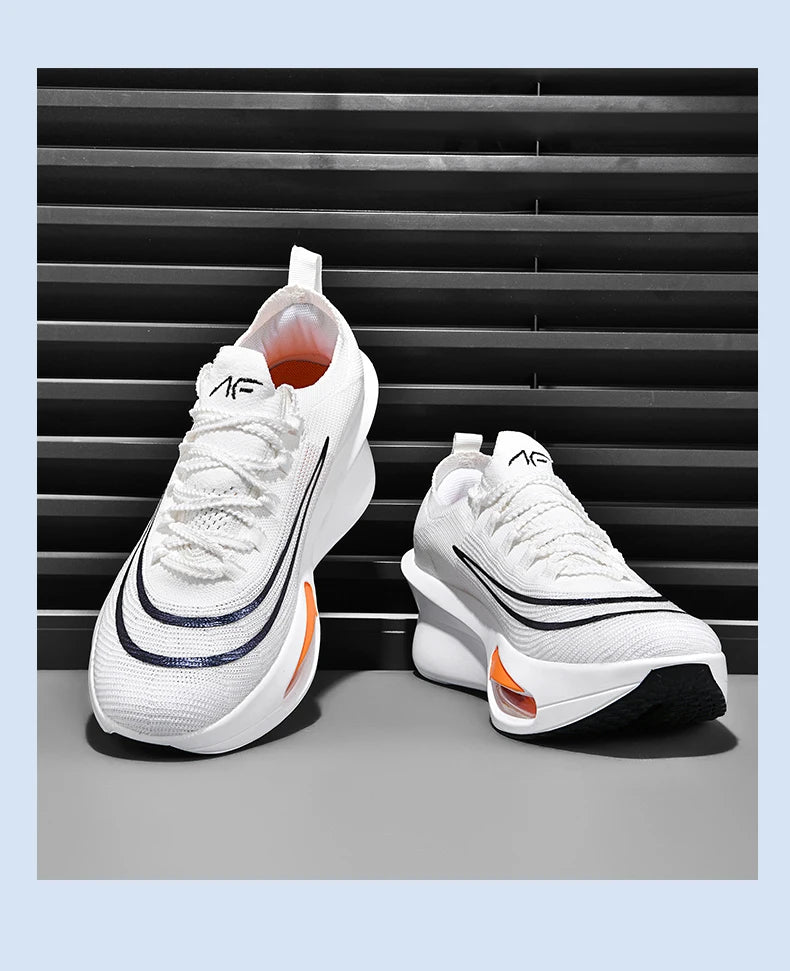 Air cushion Running Shoes Marathon Speciality Men Sports Breathable Lightweight Women's Comfortable Athletic Nonskid Sneakers