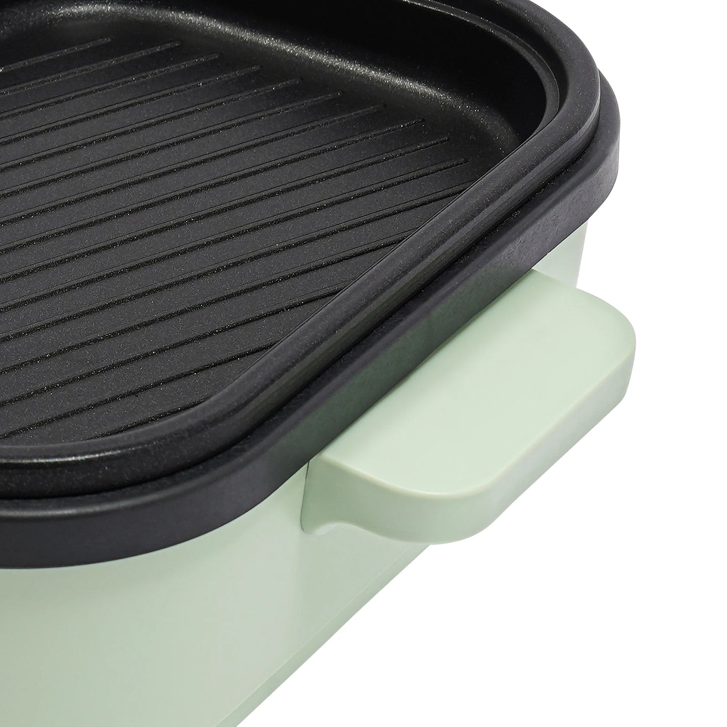 Electric Hot Pot With Grill Area Multi-purpose Hot Pot 2-In-1 Dual Temperature Control