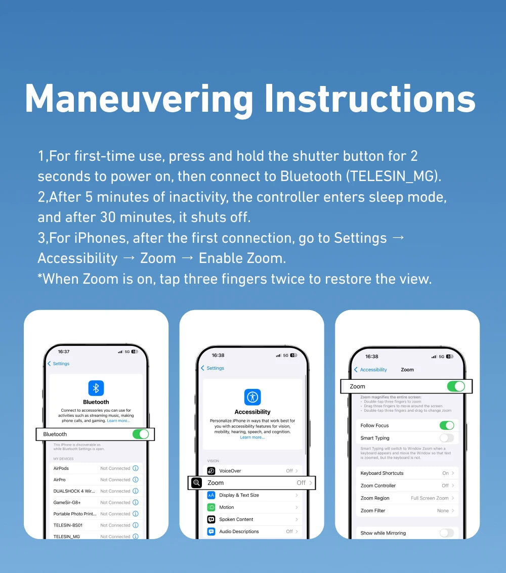 Magnetic Phone Camera Shoot Hand Grip Phone Holder Shooting Aid Remote Control Handle for Iphone HUAWEI SAMSUNG Phone