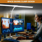 Double Single Head Led Clip Desk Lamp Dimmable Computer Table Lamps Monitor Light Architect Table Lamp for Office Reading Lights