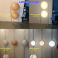 Garrault  Delord Floor Lamp Chrome Metal White Acrylic Ball Floor Light Living Room Hotel Room Sofa  Decoration Lamp