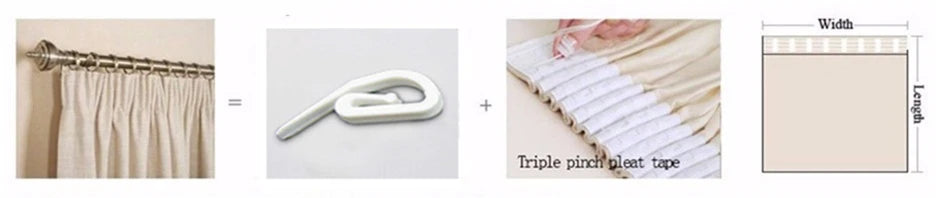 310cm Height Custom Made 100% Blackout Soundproof Curtain Blackout Faux Linen Curtains For Bedroom Living Room Drapes Window