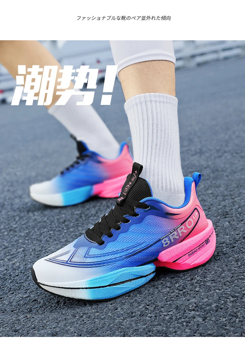 2026 NEW Men Sports Running Shoes Off Marathon Breathable Light Comfortable Women Athletic Sneakers Jogging Tenis Air Cushion