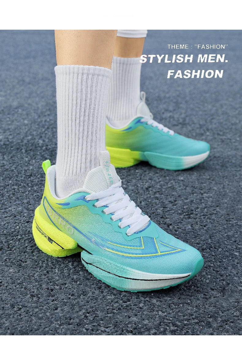 2026 NEW Men Sports Running Shoes Off Marathon Breathable Light Comfortable Women Athletic Sneakers Jogging Tenis Air Cushion