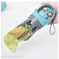 Portable Dog Pooper Scooper with Garbage Bag Outdoor Pet Poop Grabber Claw Fecal Shovel Picker Dog Fecal Collector Cleaning Tool