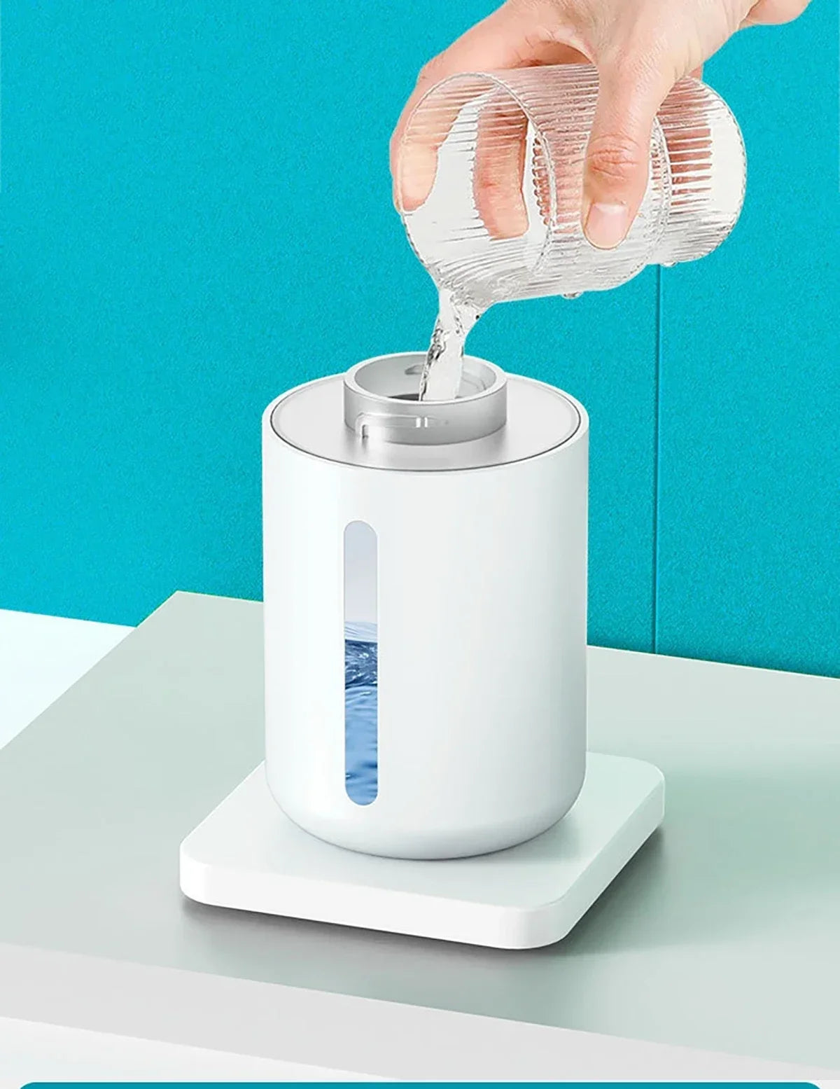 Waterproof Automatic Soap Dispenser 350ml Foaming Soap Dispenser Type C Rechargeable Electric  Adjustable Foam Soap Dispenser