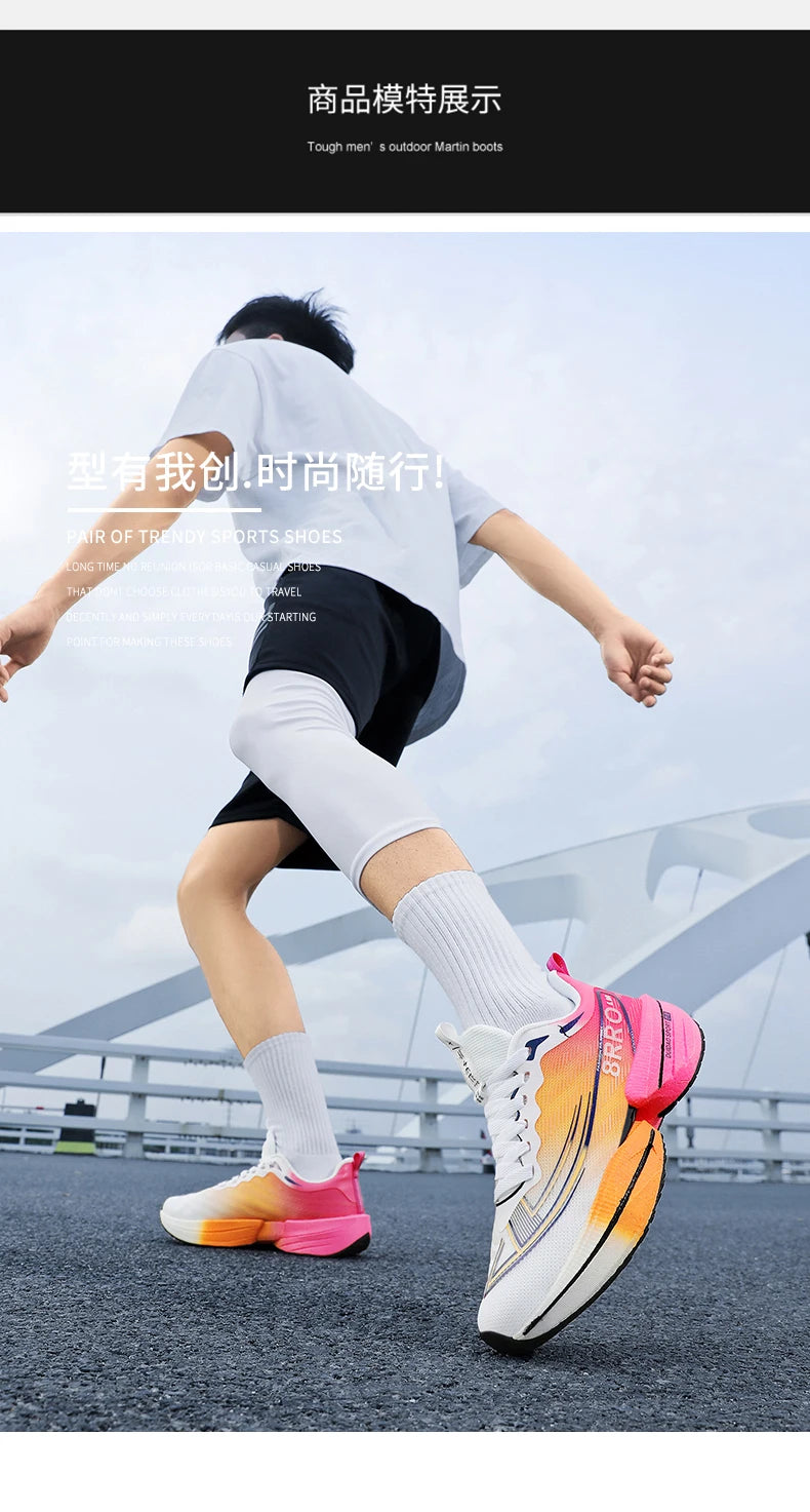 2026 NEW Men Sports Running Shoes Off Marathon Breathable Light Comfortable Women Athletic Sneakers Jogging Tenis Air Cushion