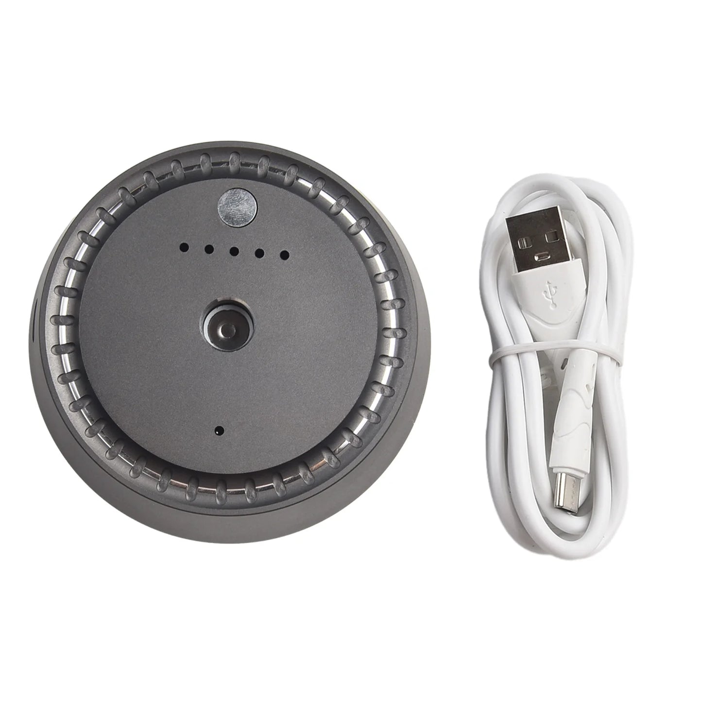 1 Pc Intelligent Auto Scents Aromas Machine Fragrance Diffusers Freshener Black-Metal For Homes Cars Offices Usb Power Supply