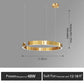 Nordic Led Ring Chandelier Modern Design Rose Gold Black White and Gold Lamp For Living Room Staircase Hotel Kitchen Bar Lights