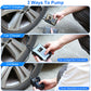1Pc 150PSI Cordless Tire Inflator Digital Air Compressor With LED Light Emergency Power Bank For Cars Motorcycles Bicycles Balls