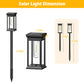 6Pack Solar Powered Stake Light Outdoor Decorative Landscape Lamp IP65 Waterproof Auto On Off Outdoor Light For Pathway Garden Yard Patio