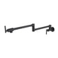 Pot Filler Faucet Wall Mount Matte Black