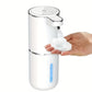 12.85oz Automatic Soap Dispenser with Touchless Sensor - Wall-Mounted, Rechargeable Lithium Battery, USB Charging, Modern Design for Bathroom And Kitchen, Bathroom Soap Dispenser|Modern Soap Dispenser|Touchless Soap Dispenser